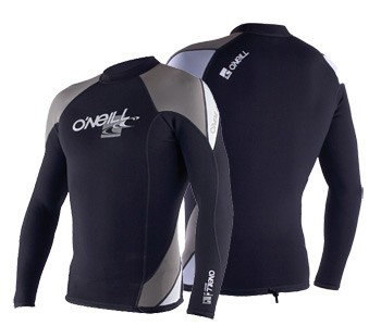Wetsuit jacket without a zipper